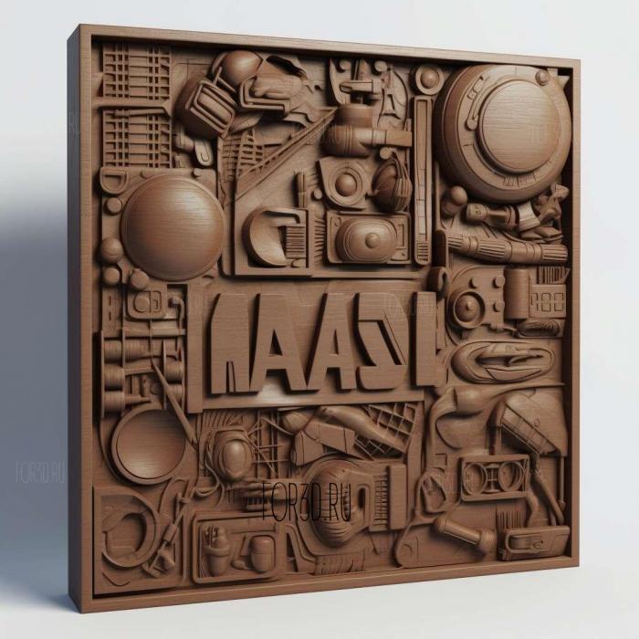 MASH TV series 3 stl model for CNC